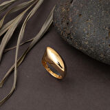 Taşsız 14 Ayar Kadın Altın Yüzük