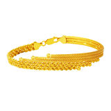 Burma Zincir Örgülü Altın Takı Seti