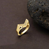 Çavuş Model Su Yolu 14 Ayar Altın Yüzük