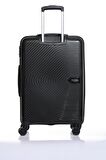 Fossil FSVLZYPP1138-SET Siyah Unisex 3 Lü Set Bavul