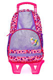 U.S. Polo. Assn. Kız Çocuk Tekerlekli Okul Çanta Seti PLSETTRL241626364