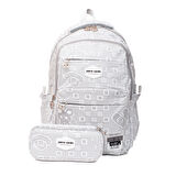 Pierre Cardin Okul Çanta Seti PCSET07PC1773601-Gri