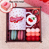 Renkli Ahşap Kutulu Mini Hediye Seti & The Sugar Vault