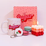 Renkli Ahşap Kutulu Mini Hediye Seti & The Sugar Vault