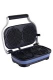 AKSU Vintage Waffle Makinesi Double Mavi T62W