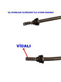 ENDER Benmari 90cm Rekorlu Düz Rezistans 2500W 220V 8,5? Cr-Ni