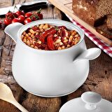 Porflame 20 cm Porselen Derin Tencere