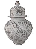 25 cm Vakumlu Porselen Kavanoz