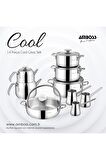Amboss Cool 14 Parça Çelik Çeyiz Seti – COO-0243