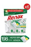 Renax Bulaşık Makinesi Kapsülü Hepsi Bir Arada 33 Lü - 6 Paket