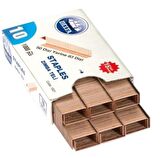 Delta No:10 Zımba Teli Sarı 10 Lu Paket