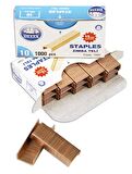 Delta No:10 Zımba Teli Sarı 10 Lu Paket