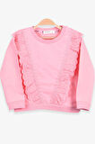 Breeze Kız Çocuk Sweatshirt Güpürlü 1.5-5 Yaş, Somon
