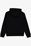 Breeze Erkek Çocuk Yazı Baskılı Sweatshirt 9-16 Yaş, Siyah