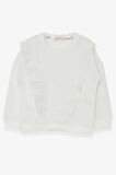 Breeze Kız Çocuk Sweatshirt Güpürlü 1.5-5 Yaş, Ekru