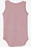 Breeze Kız Bebek Çıtçıtlı Body 9 Ay-3 Yaş, Gülkurusu