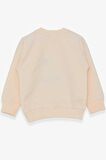 Breeze Kız Çocuk Sweatshirt Nakışlı Pullu 1-4 Yaş, Krem