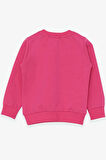 Breeze Kız Çocuk Sweatshirt Baskılı Unicorn 1.5-5 Yaş, Pembe