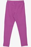 Breeze Kız Çocuk Tayt Basic 8-14 Yaş, Mor