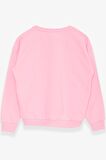 Breeze Kız Çocuk Sweatshirt Yazı Baskılı 9-14 Yaş, Neon Pembe