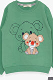 Breeze Erkek Çocuk Eşofman Takımı Koala Baskılı 1-4 Yaş, Mint Yeşili