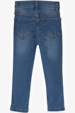 Breeze Kız Çocuk Kot Pantolon Cepli 1.5-5 Yaş, Açık Mavi