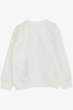 Breeze Kız Çocuk Sweatshirt Mutlu Kız Baskılı 1.5-5 Yaş, Ekru