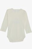 Breeze Erkek Bebek Çıtçıtlı Body Sevimli Dinozor Baskılı 9 Ay-3 Yaş, Ekru