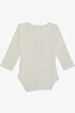 Breeze Erkek Bebek Çıtçıtlı Body Avcı Kedicik Baskılı 9 Ay-3 Yaş, Ekru