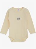Breeze Erkek Bebek Çıtçıtlı Zıbın Body Yazı Baskılı 9 Ay-3 Yaş, Krem