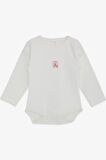 Breeze Kız Bebek Çıtçıtlı Zıbın Body Bebek Baskılı 9 Ay-3 Yaş, Ekru