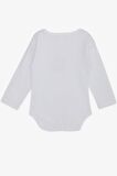 Breeze Erkek Bebek Çıtçıtlı Zıbın Body Şoför Hayvancık Baskılı 9 Ay-3 Yaş, Beyaz