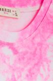 Breeze Kız Çocuk Tişört Yazı Baskılı 8-14 Yaş, Neon Pembe