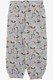Breeze Kız Bebek Kısa Kollu Pijama Takımı Sevimli Horozcuk Desenli 9 Ay-3 Yaş, Buz Mavisi