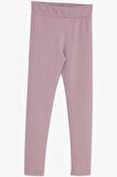 Breeze Kız Çocuk Tayt Basic 9-14 Yaş, Lila