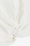BREEZE Kız Çocuk Crop Tişört Çapraz Detaylı 9-14 Yaş, Ekru