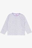 Breeze Kız Bebek Pijama Takımı Desenli 9 Ay-3 Yaş, Açık Lila