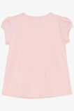 Breeze Kız Bebek Tişört Çiçek Nakışlı 9 Ay-3 Yaş, Pembe