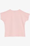 BREEZE Kız Çocuk Crop Tişört Dostluk Temalı 10-16 Yaş, Somon