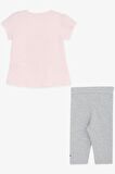 Breeze Kız Çocuk Kapri Taytlı Takım Sevimli Kız Baskılı 1.5-5 Yaş, Pembe