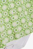 Breeze Kız Bebek Elbise Zıbınlı Çiçek Desenli Fiyonklu 9 Ay-3 Yaş, Fıstık Yeşili