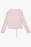 Breeze Kız Çocuk Uzun Kollu Tişört Büzgülü 8-14 Yaş, Pembe
