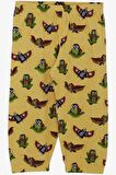 BREEZE GİRLS & BOYS Erkek Çocuk Pijama Takımı Sevimli Baykuş Desenli 1-4 Yaş, Sarı