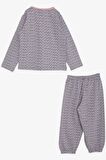 Breeze Kız Bebek Pijama Takımı Desenli 9 Ay-3 Yaş, Açık Lila