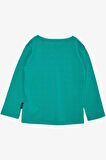 BREEZE GİRLS & BOYS Erkek Çocuk Uzun Kollu Tişört Basic 1-4 Yaş, Yeşil