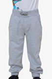 Breeze Girls & Boys Erkek Çocuk Eşofman Altı Cepli 3-8 Yaş, Açık Gri Melanj