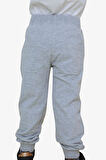 Breeze Girls & Boys Erkek Çocuk Eşofman Altı Cepli 3-8 Yaş, Açık Gri Melanj