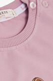 BREEZE Kız Çocuk Sweatshirt Havalı Kız Baskılı 1.5-5 Yaş, Gülkurusu