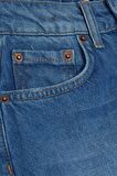 Breeze Kız Çocuk Jean Pantolon Cepli Düğmeli 9-14 Yaş, Mavi