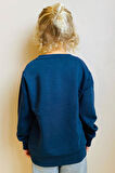 Breeze Erkek Çocuk Sweatshirt Yazı Baskılı 4-8 Yaş, Lacivert